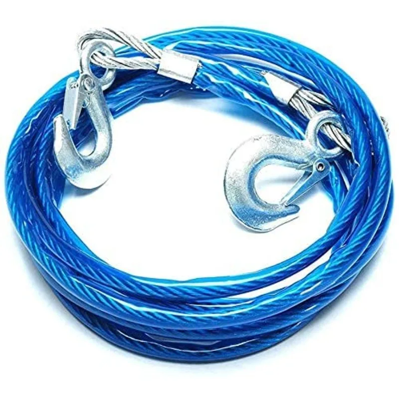 Rescue Rope Throw - Auto Sleepkabel 3-7 Ton Staaldraad Trailer