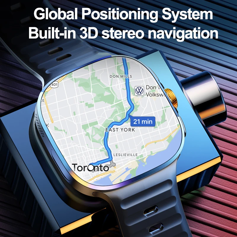 Nieuwe Groot Scherm Smartwatch - Compass Lensatic recensie en prijs
