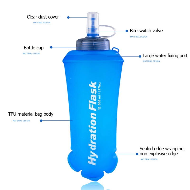 250 ml 500 ml 750 ml draagbare - Water Bag Collapsible recensie en prijs
